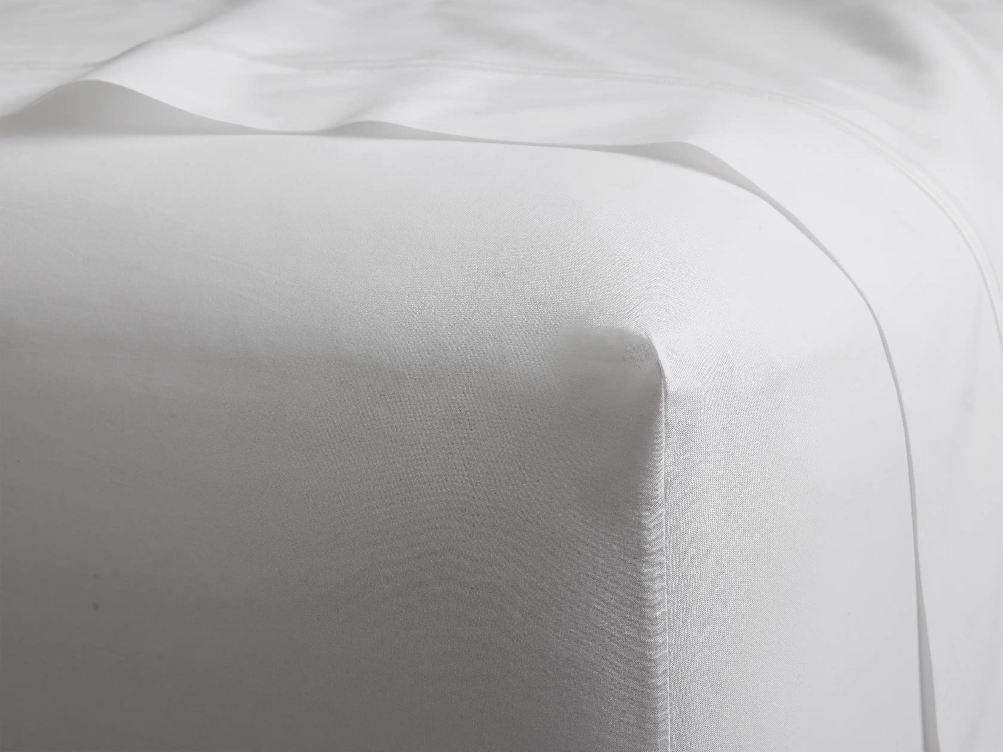 Italian Embroidered Percale Fitted Sheet