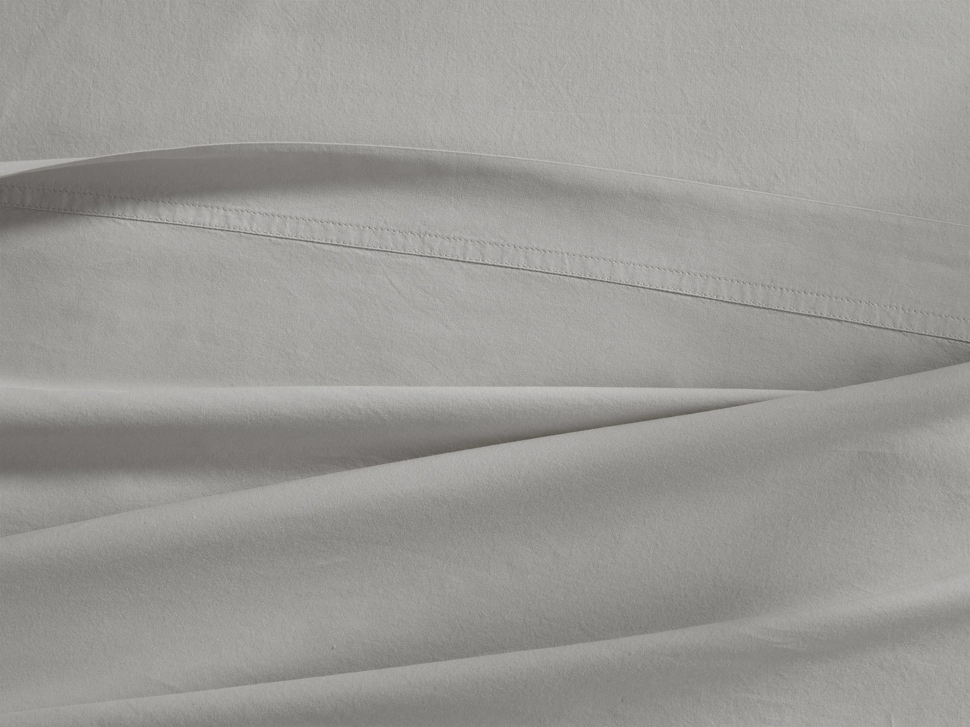 Italian Garment Dyed Percale Flat Sheet