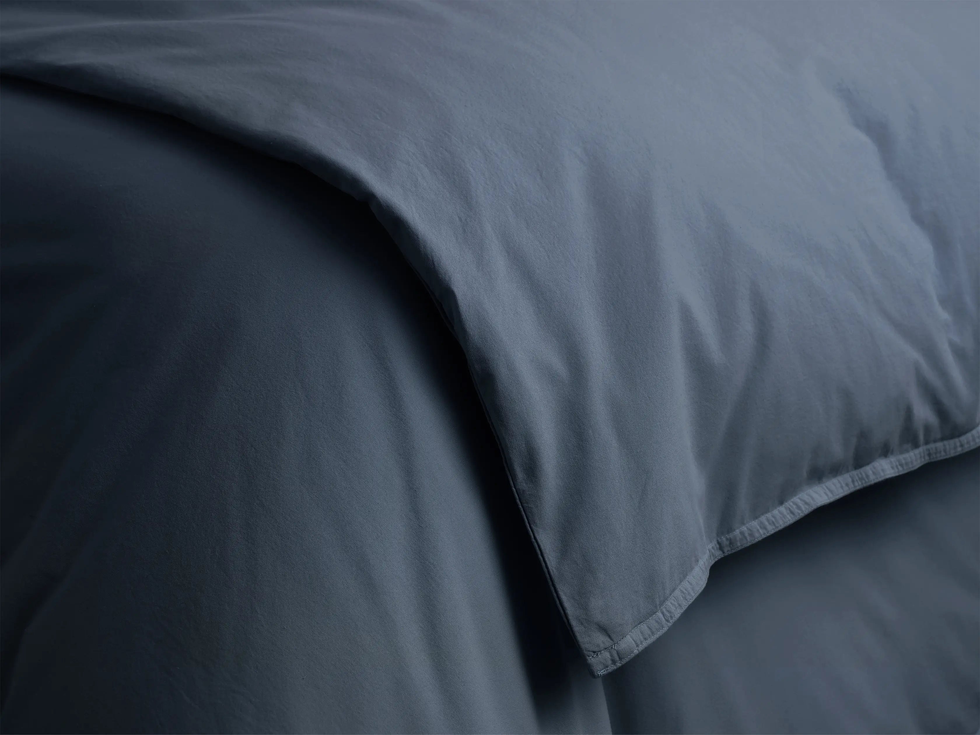 Italian Garment-Dyed Percale Duvet