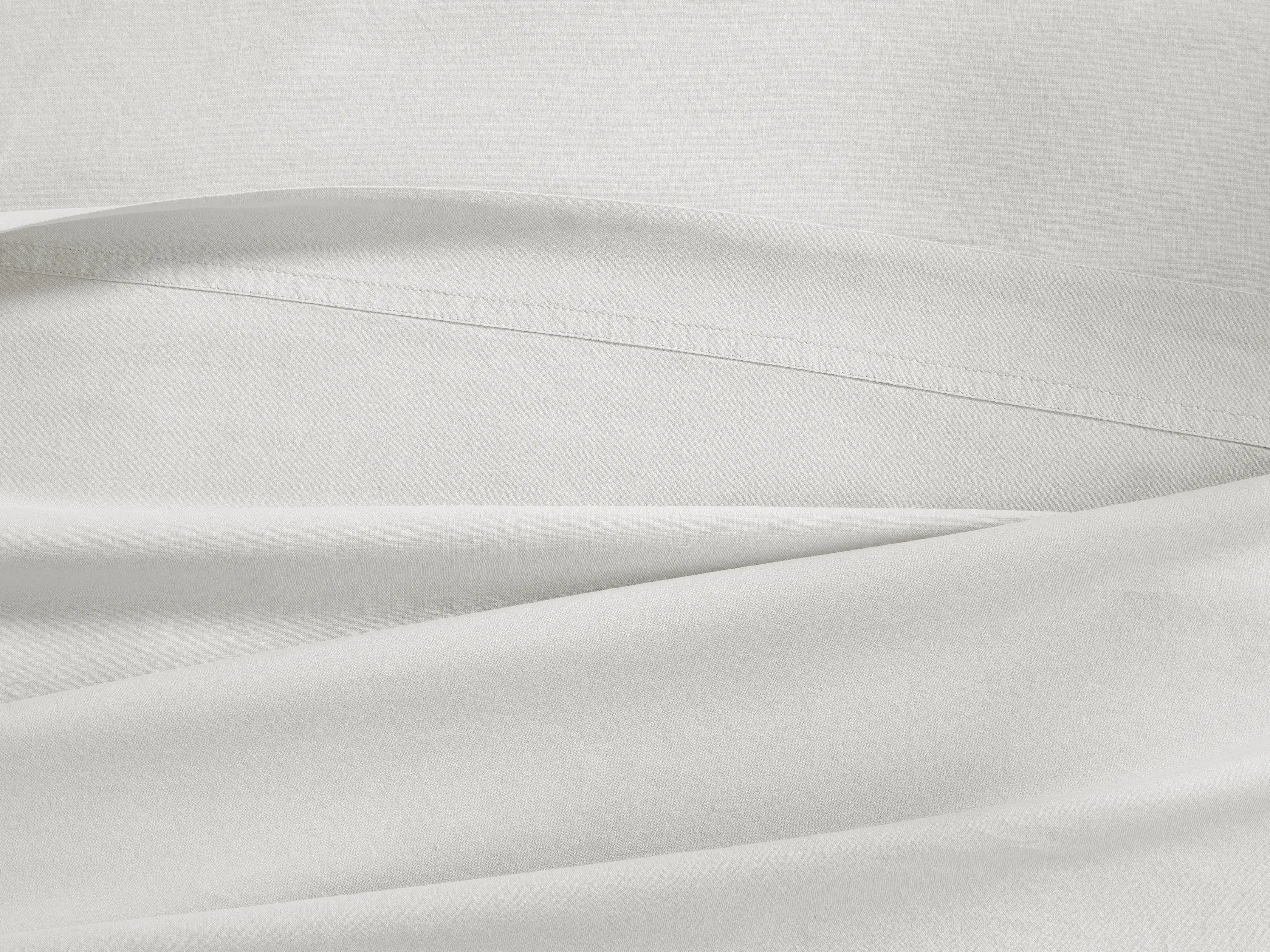 Italian Garment Dyed Percale Flat Sheet