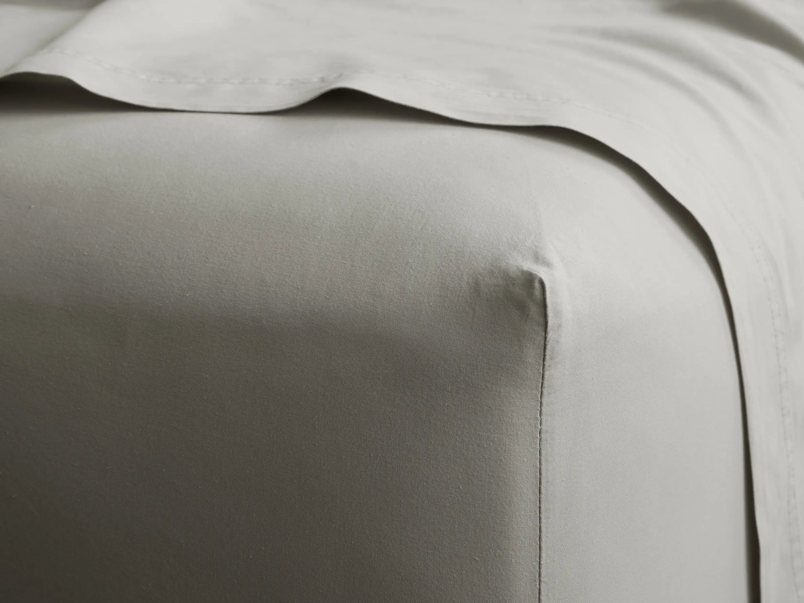 Italian Garment Dyed Percale Fitted Sheet