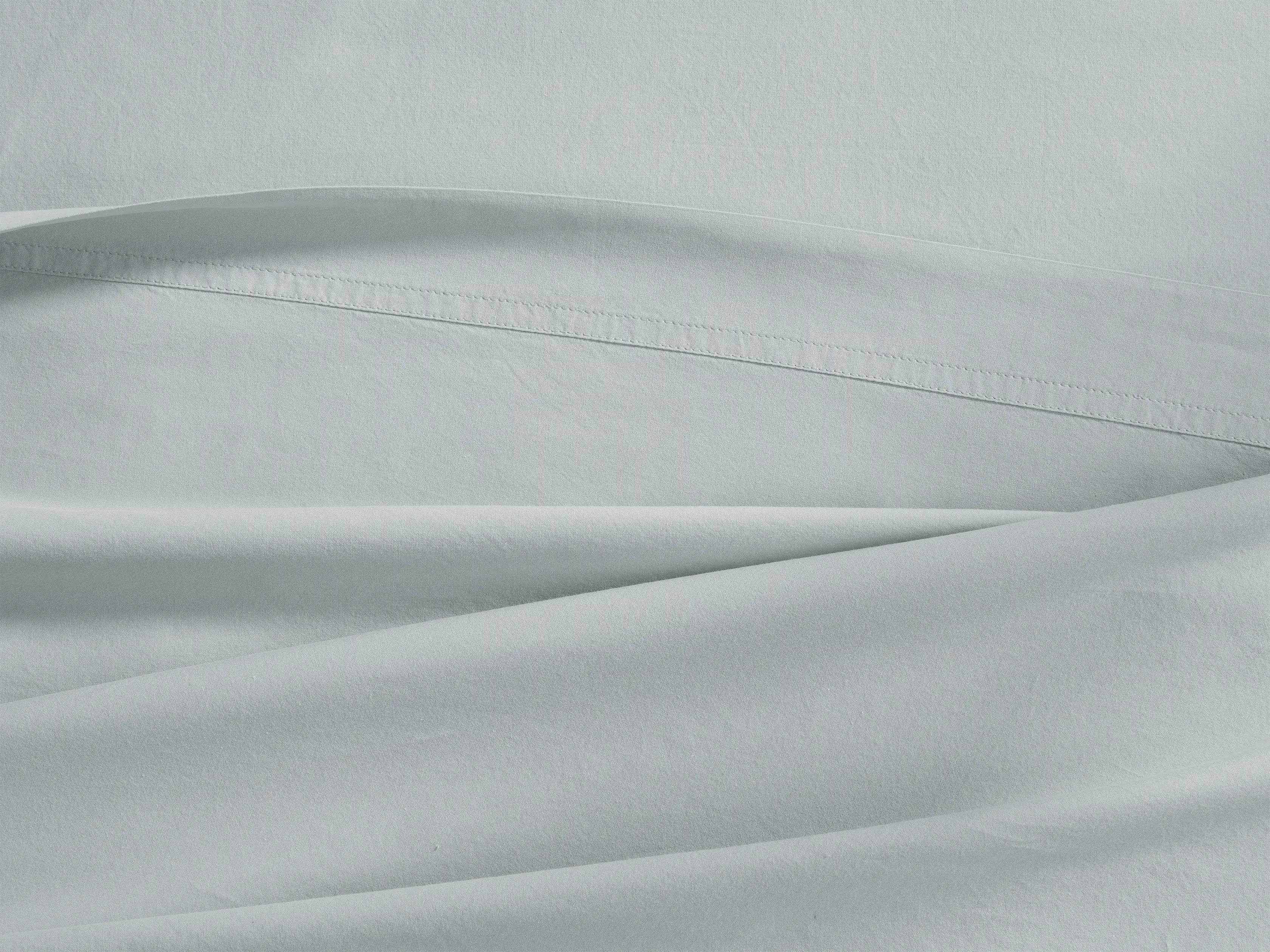 Italian Garment Dyed Percale Flat Sheet