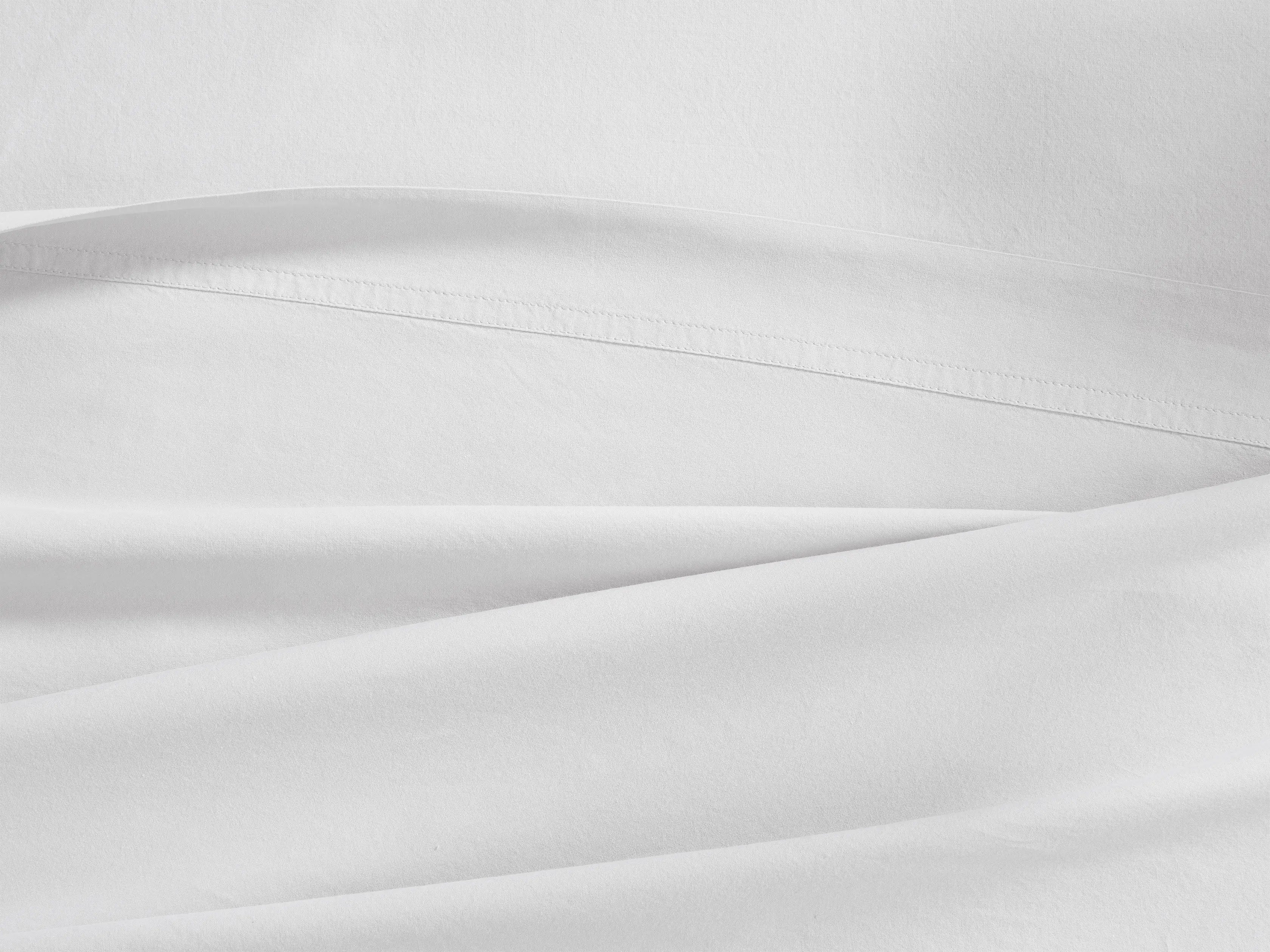 Italian Garment Dyed Percale Flat Sheet