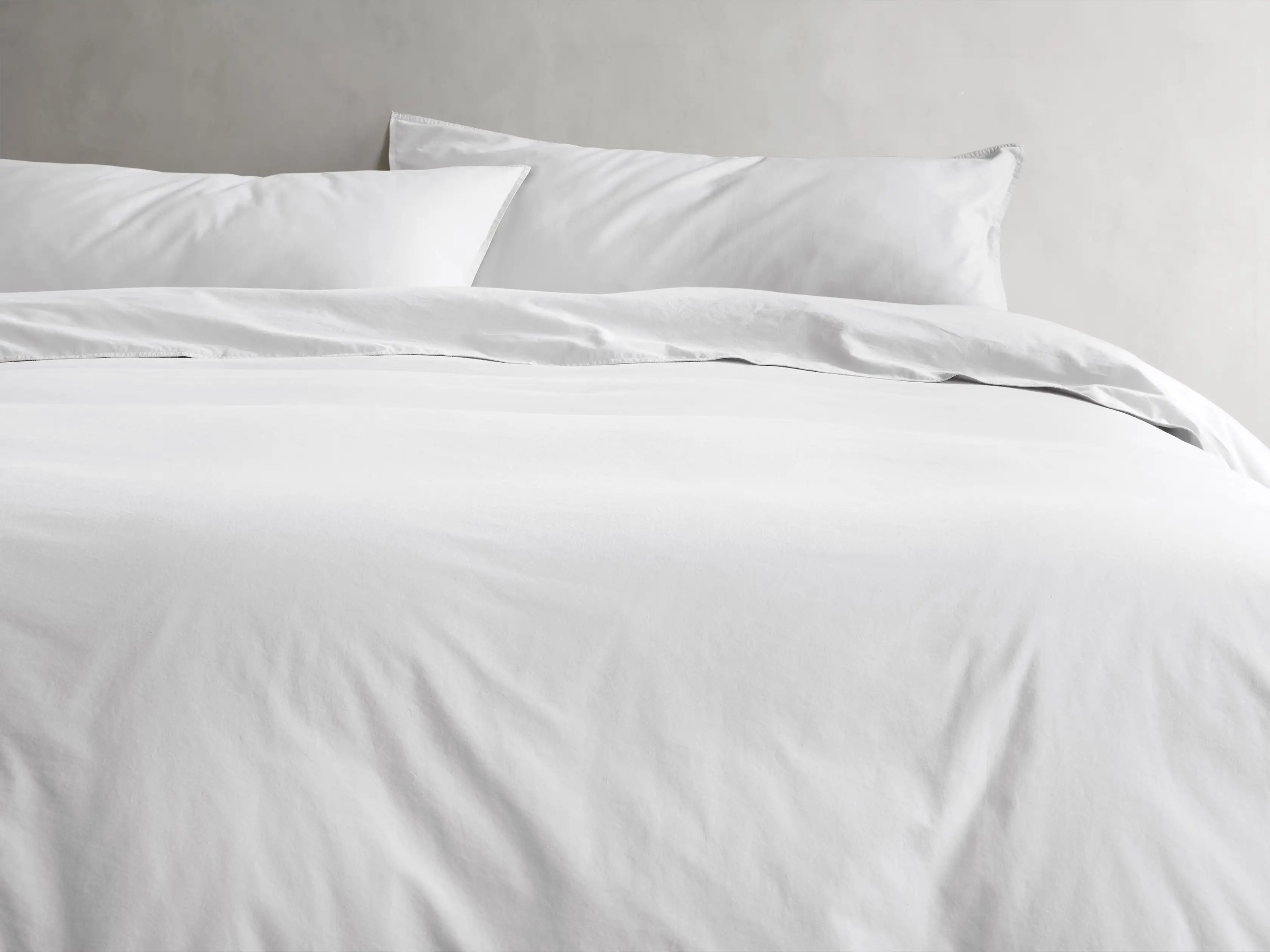 Italian Garment-Dyed Percale Duvet