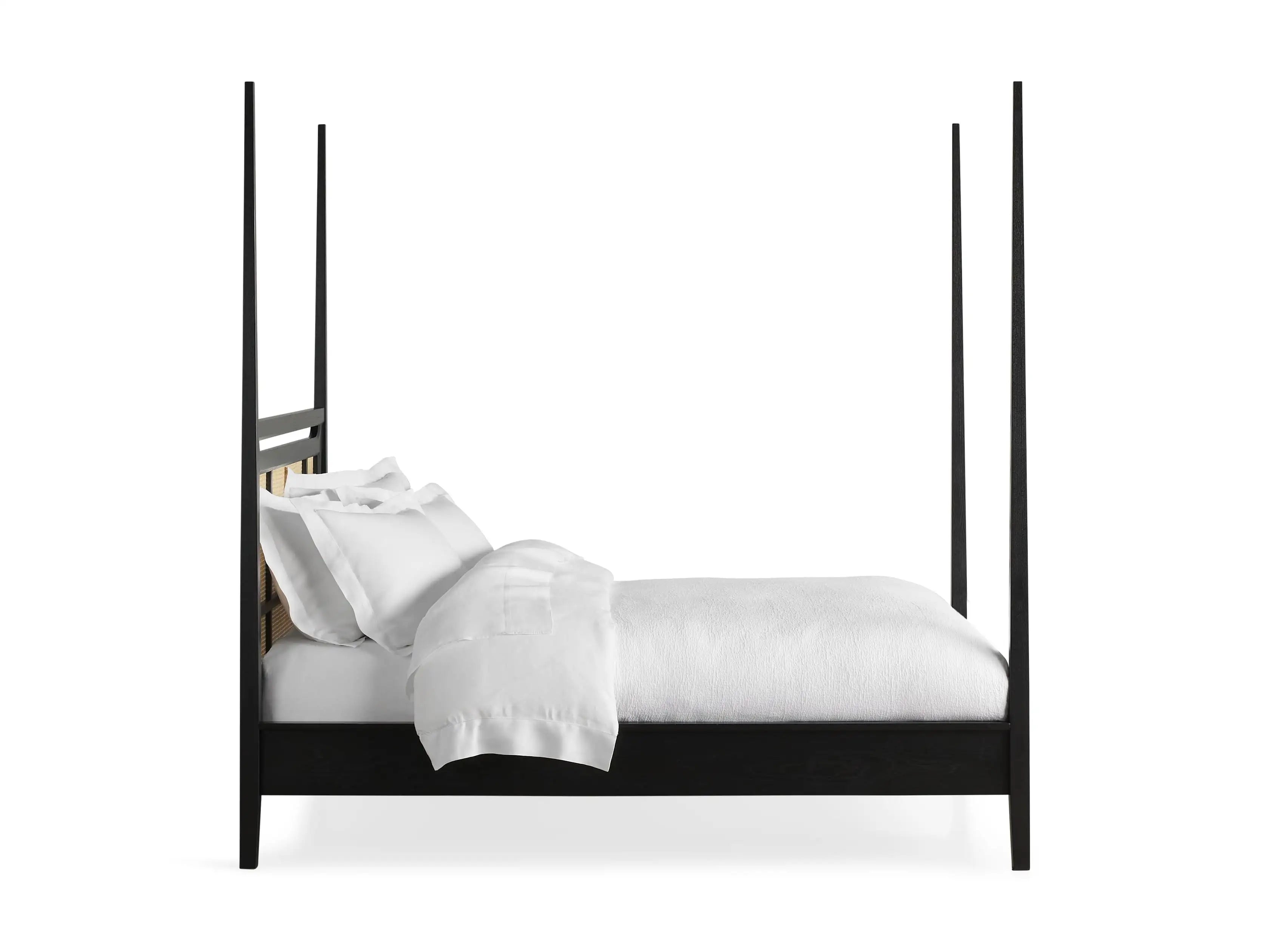 Brock Cane Poster Bed in Dark Twilight