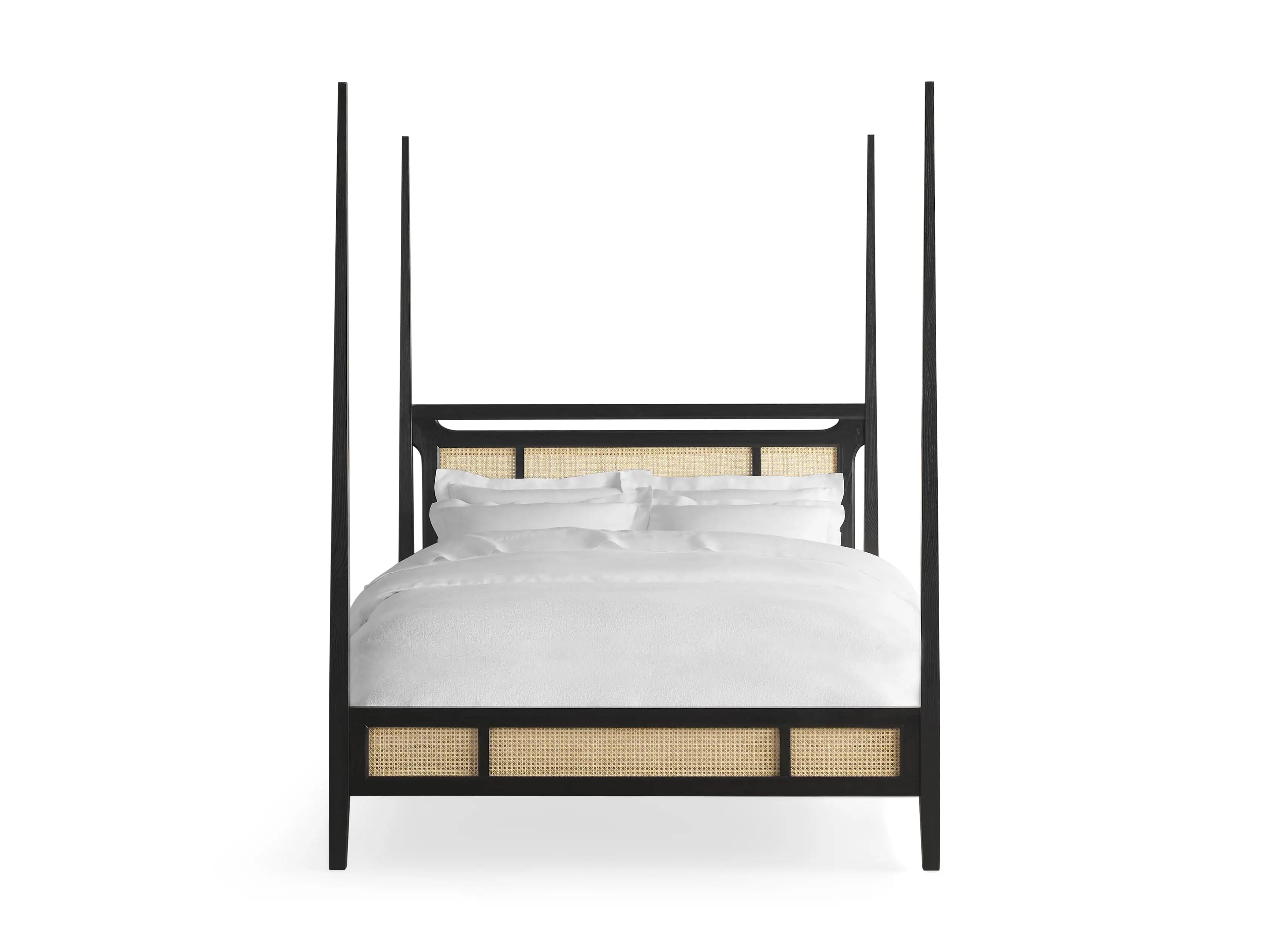 Brock Cane Poster Bed in Dark Twilight