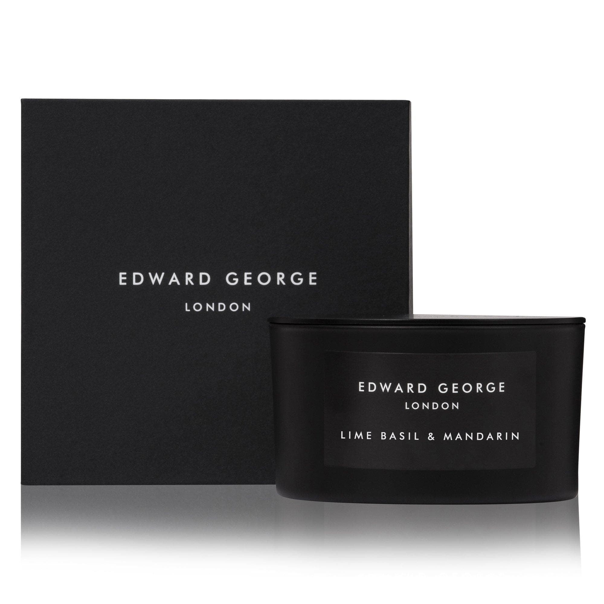 lime basil mandarin candles home fragrance decor room living edward george london luxury gift ritual scent set lid black wax mineral best wax scented candle women men large