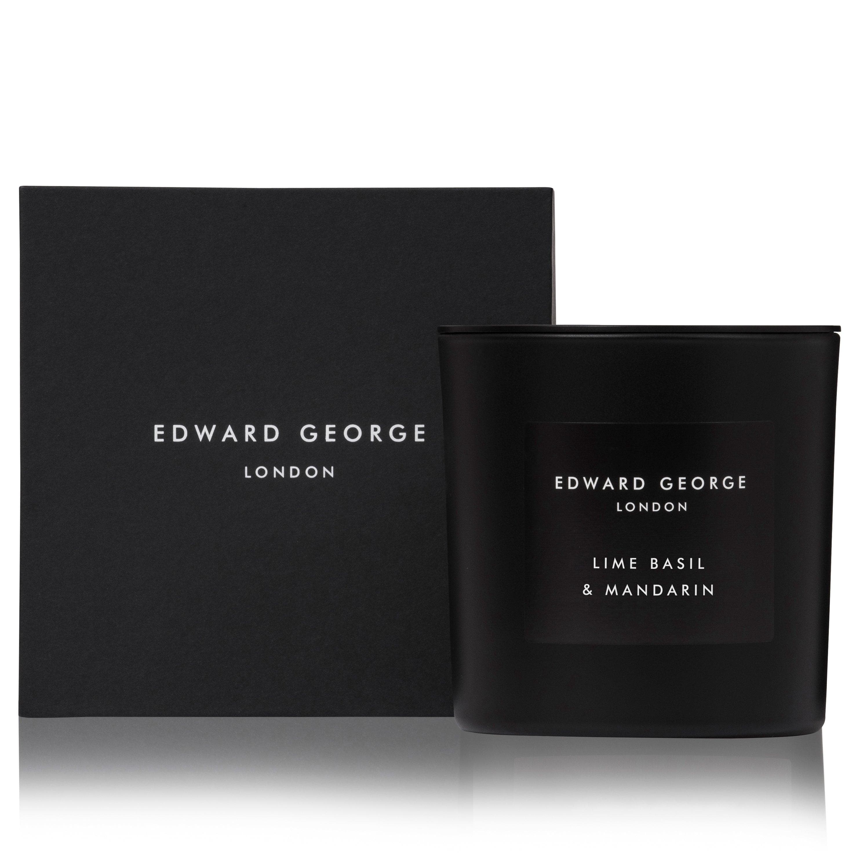 lime basil mandarin candles home fragrance decor room living edward george london luxury gift ritual scent set lid mineral best black wax scented candle women men large