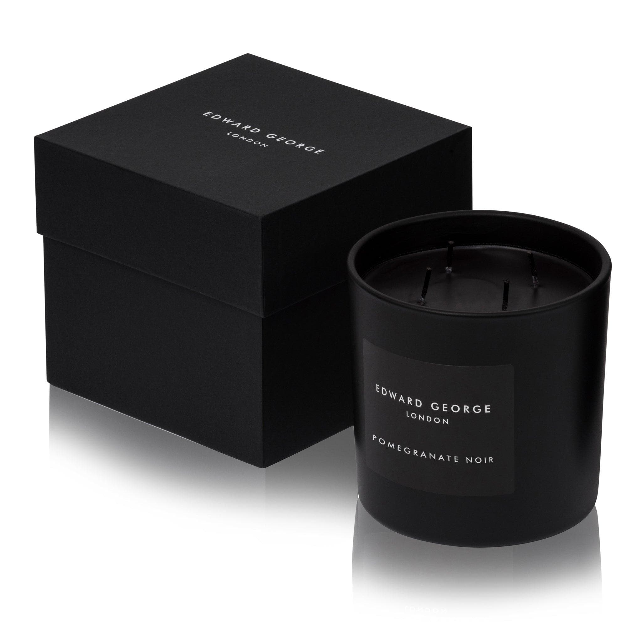 pomegranate noir candles home fragrance decor room living edward george london luxury gift ritual scent set lid mineral best black wax scented candle women men large