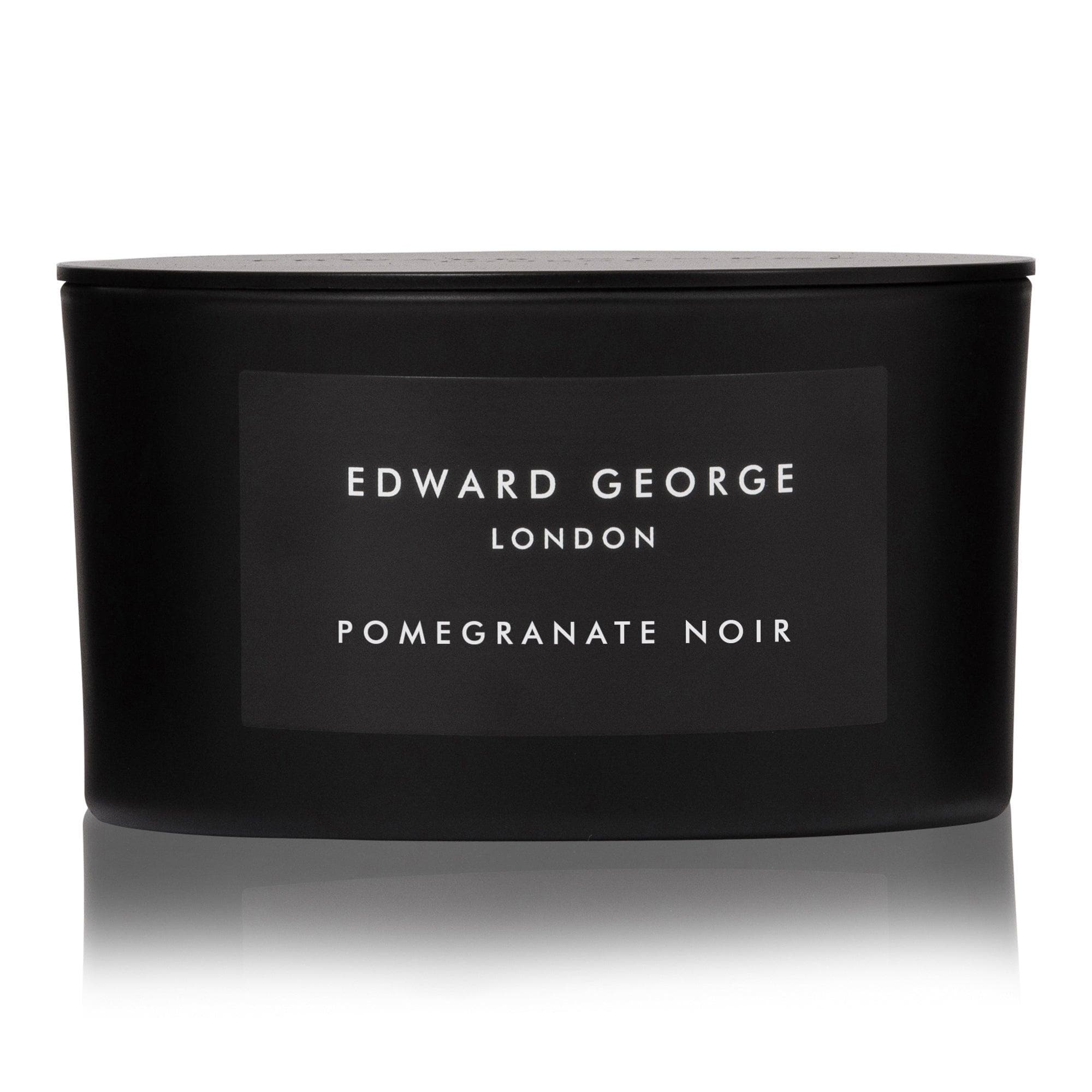 pomegranate noir candles home fragrance decor room living edward george london luxury gift ritual scent set lid black wax best wax scented candle women men large